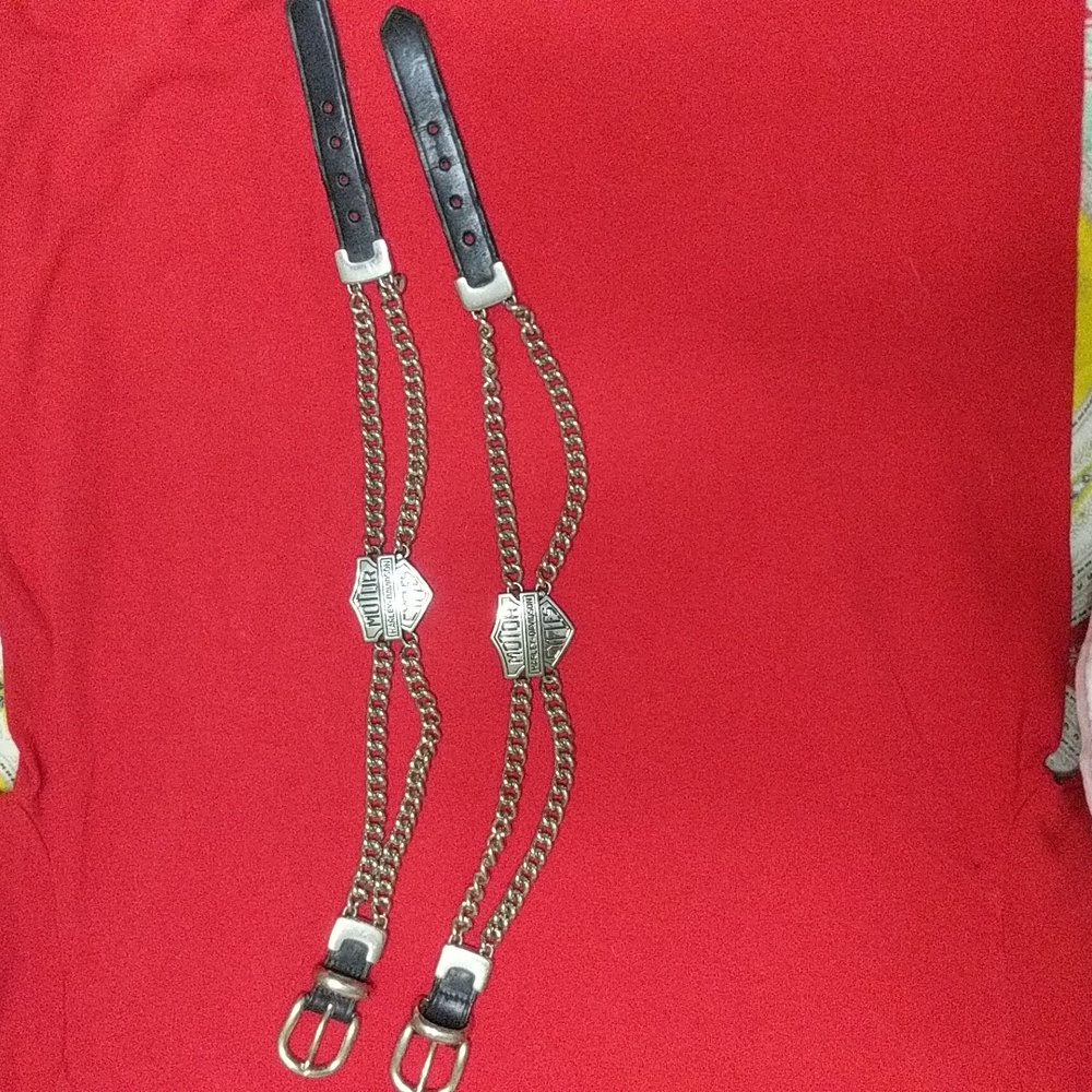 Harley Davidson Boot Chains Belts Straps